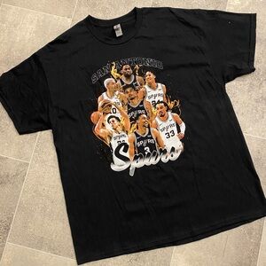 San Antonio Spurs SGA Giveaway 2024-25 Wemby, Fox, Castle, & Sochan Rap Tee